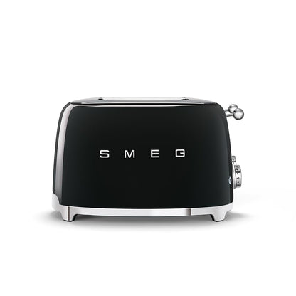 Smeg TSF03CREU Toaster 4 Scheiben, 6 Bräunungsstufen, Auftau- & Bagel-Funktion, 2000W, Creme