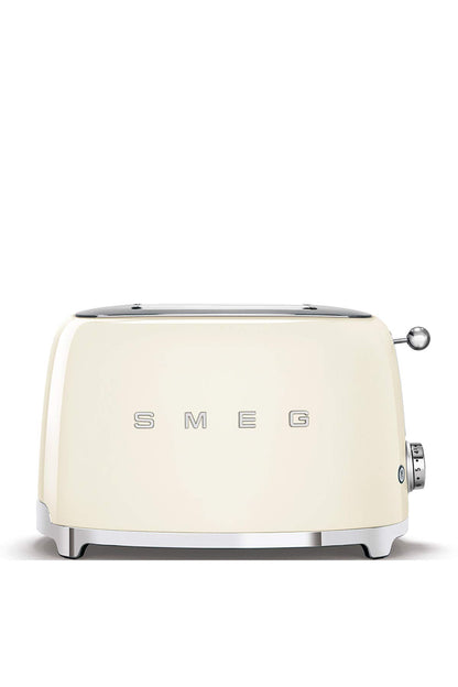 Smeg TSF01MLMEU Toaster 2 Scheiben, 6 Bräunungsstufen, Auftau-/Bagel-Funktion, 950W