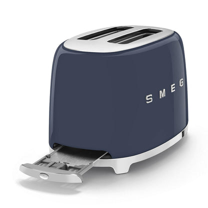Smeg TSF01MLMEU Toaster 2 Scheiben, 6 Bräunungsstufen, Auftau-/Bagel-Funktion, 950W