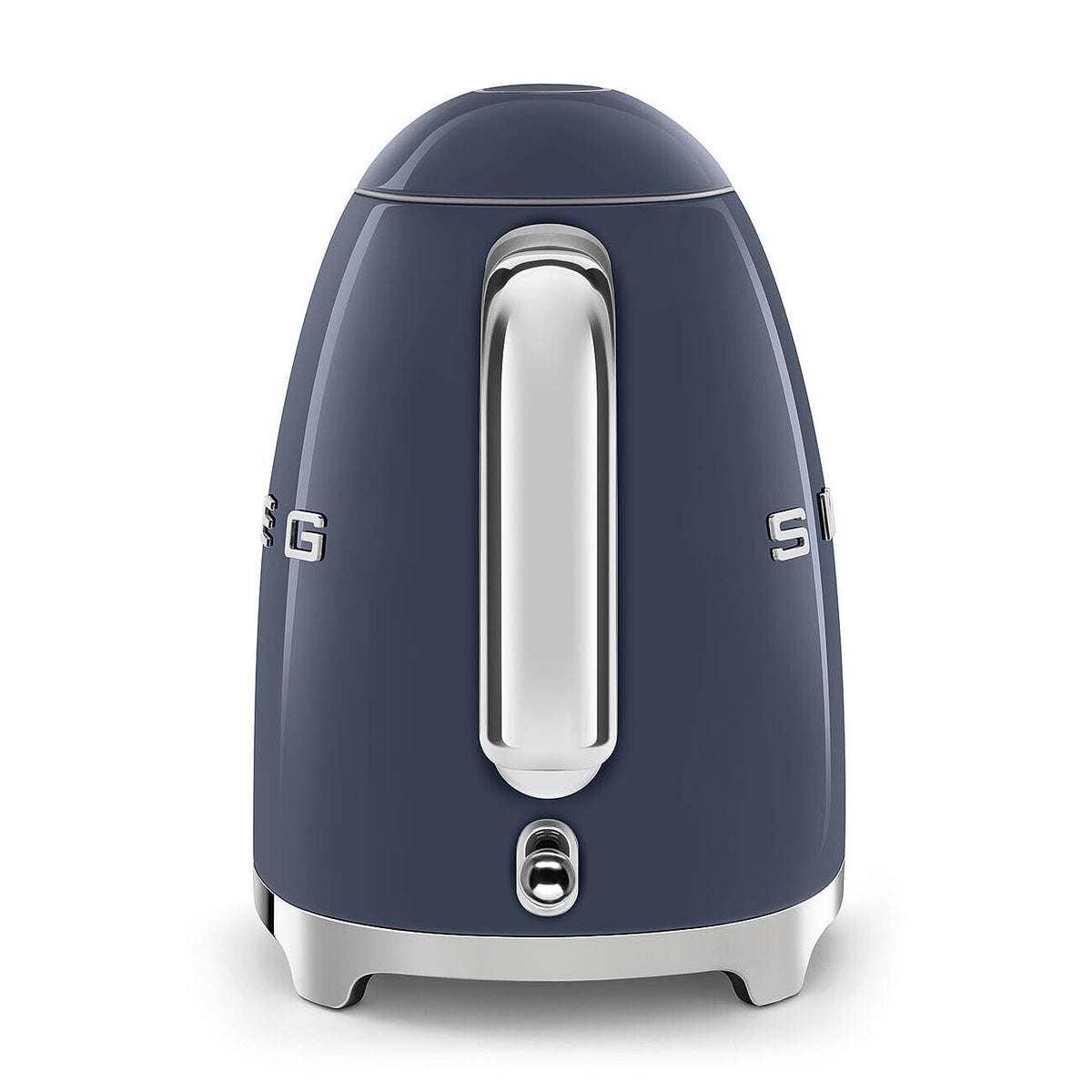 Smeg Wasserkocher 1,7L mit variabler Temperaturwahl 50-100°C, Edelstahl, Soft-Opening, Anti-Kalk-Filter