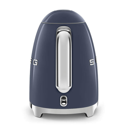 Smeg Wasserkocher 1,7L mit variabler Temperaturwahl 50-100°C, Edelstahl, Soft-Opening, Anti-Kalk-Filter