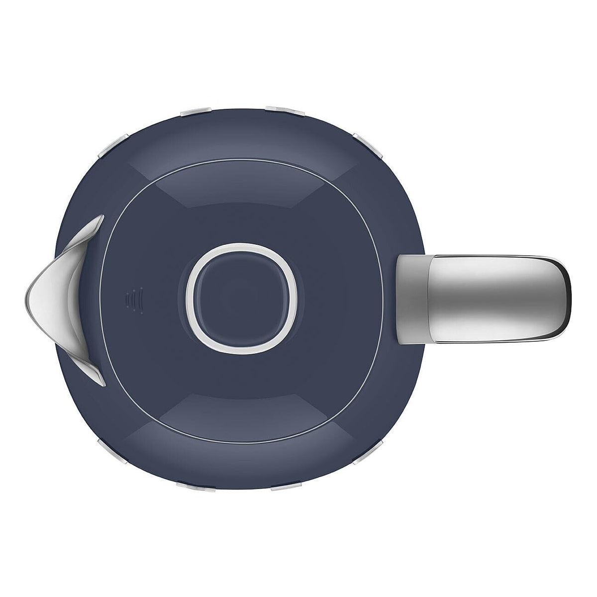 Smeg Wasserkocher 1,7L mit variabler Temperaturwahl 50-100°C, Edelstahl, Soft-Opening, Anti-Kalk-Filter