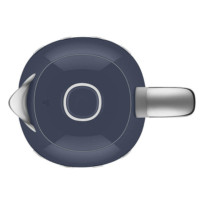 Smeg Wasserkocher 1,7L mit variabler Temperaturwahl 50-100°C, Edelstahl, Soft-Opening, Anti-Kalk-Filter