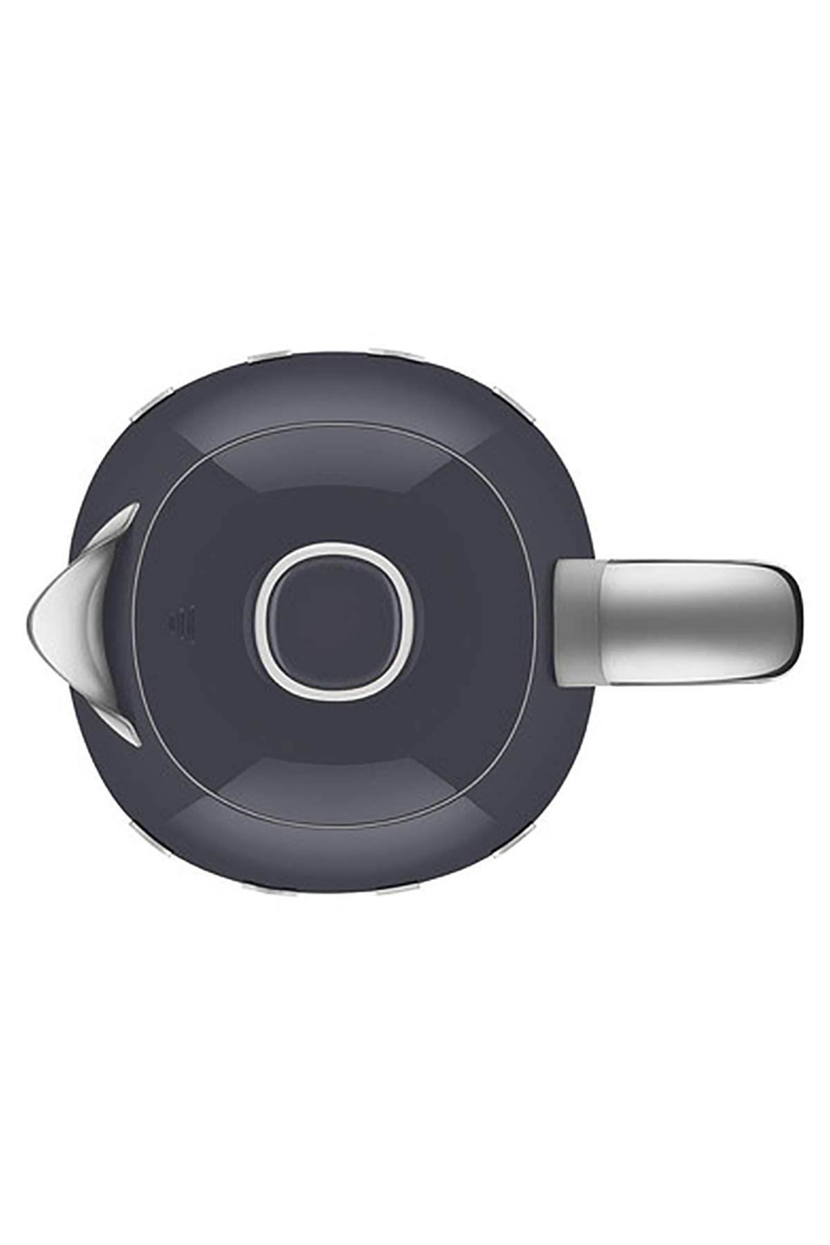 Smeg Wasserkocher 1,7L mit variabler Temperaturwahl 50-100°C, Edelstahl, Soft-Opening, Anti-Kalk-Filter