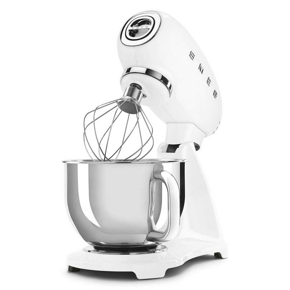 Smeg SMF03CREU Küchenmaschine 800W, Planetenrührwerk, 10 Geschwindigkeitsstufen, 4,8L Edelstahlschüssel