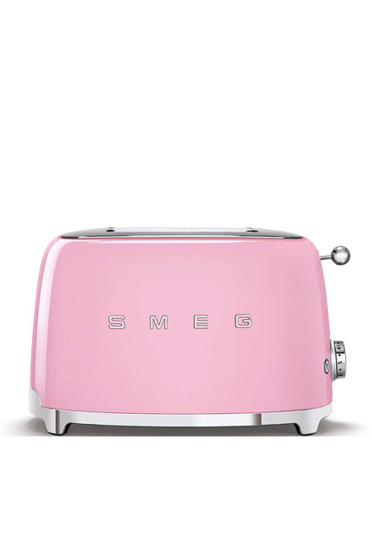 Smeg TSF01MLMEU Toaster 2 Scheiben, 6 Bräunungsstufen, Auftau-/Bagel-Funktion, 950W