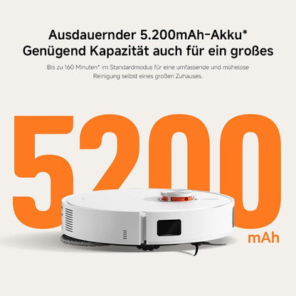 XIAOMI H50 Pro Saugroboter mit Wischfunktion, 15.000 Pa, ausfahrbarer Arm