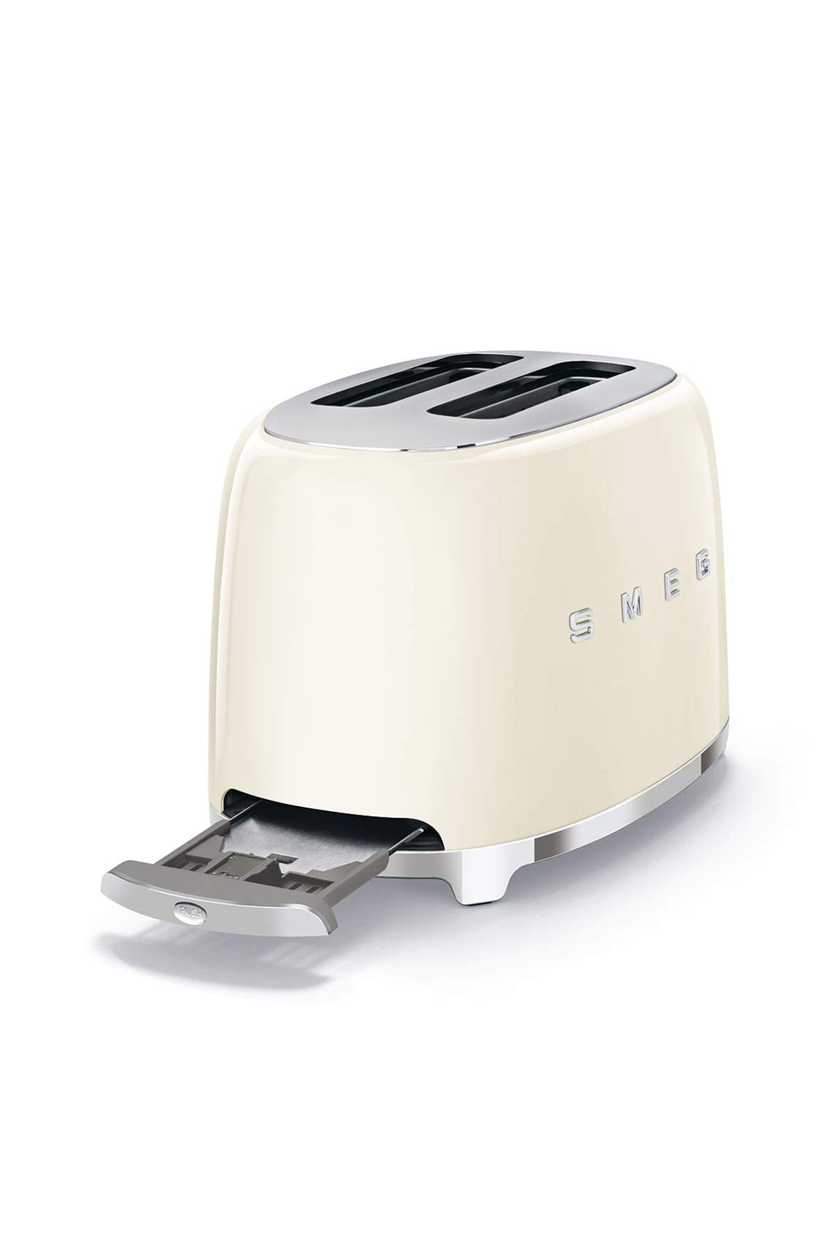 Smeg TSF01MLMEU Toaster 2 Scheiben, 6 Bräunungsstufen, Auftau-/Bagel-Funktion, 950W