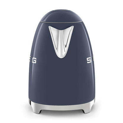 Smeg Wasserkocher 1,7L mit variabler Temperaturwahl 50-100°C, Edelstahl, Soft-Opening, Anti-Kalk-Filter