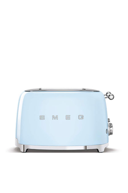 Smeg TSF03CREU Toaster 4 Scheiben, 6 Bräunungsstufen, Auftau- & Bagel-Funktion, 2000W, Creme
