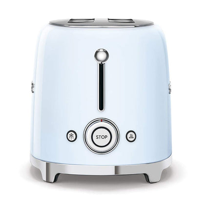 Smeg TSF01MLMEU Toaster 2 Scheiben, 6 Bräunungsstufen, Auftau-/Bagel-Funktion, 950W