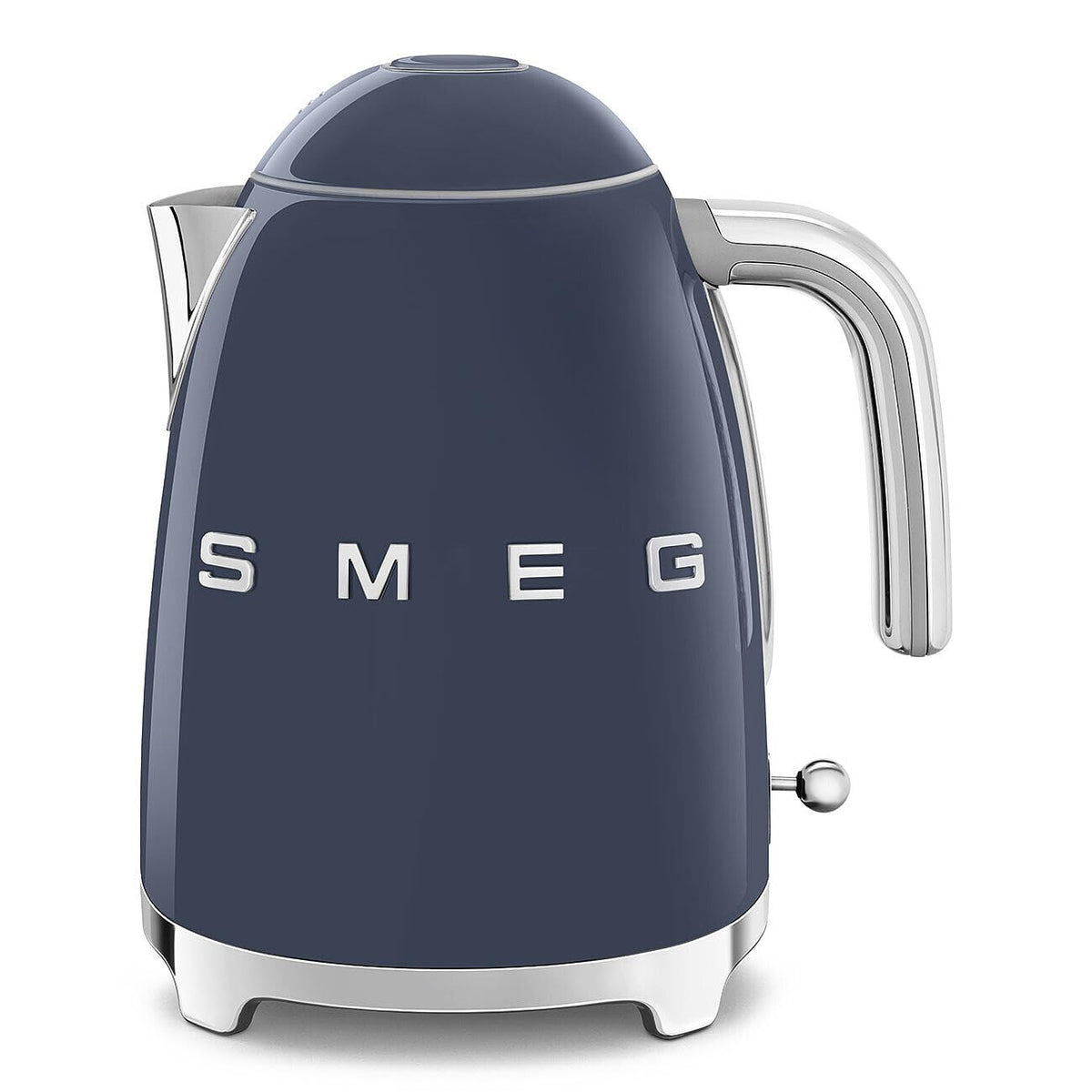 Smeg Wasserkocher 1,7L mit variabler Temperaturwahl 50-100°C, Edelstahl, Soft-Opening, Anti-Kalk-Filter
