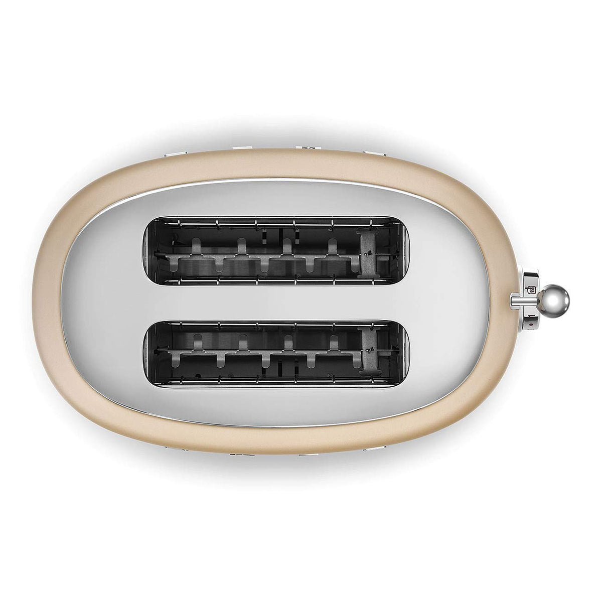 Smeg TSF01MLMEU Toaster 2 Scheiben, 6 Bräunungsstufen, Auftau-/Bagel-Funktion, 950W