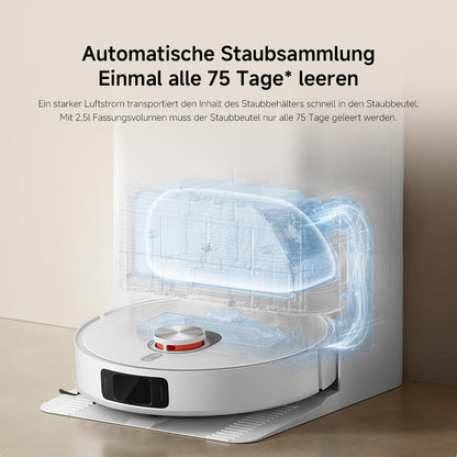 XIAOMI H50 Pro Saugroboter mit Wischfunktion, 15.000 Pa, ausfahrbarer Arm