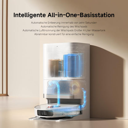 XIAOMI H50 Pro Saugroboter mit Wischfunktion, 15.000 Pa, ausfahrbarer Arm