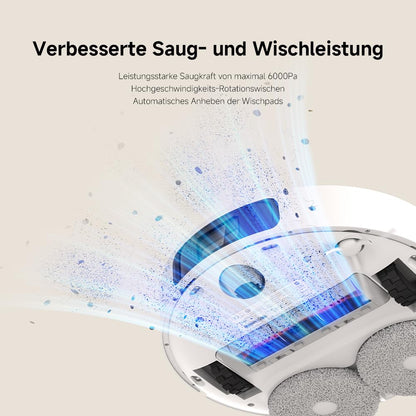 XIAOMI H50 Pro Saugroboter mit Wischfunktion, 15.000 Pa, ausfahrbarer Arm