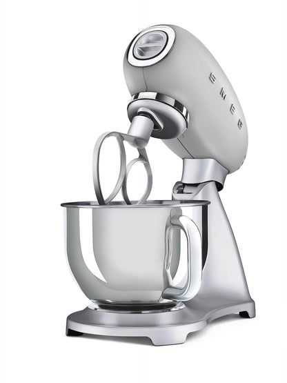 Smeg Küchenmaschine 4,8L mit Planetenrührwerk, 10 Geschwindigkeitsstufen, 800W, Edelstahlschüssel