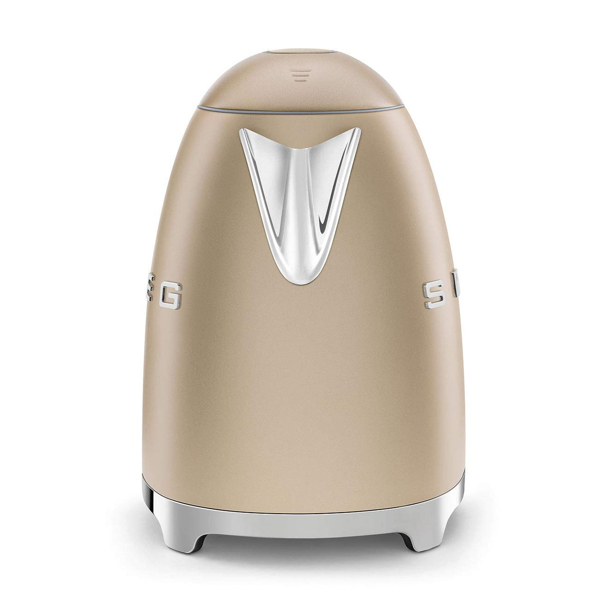 Smeg Wasserkocher 1,7L mit variabler Temperaturwahl 50-100°C, Edelstahl, Soft-Opening, Anti-Kalk-Filter