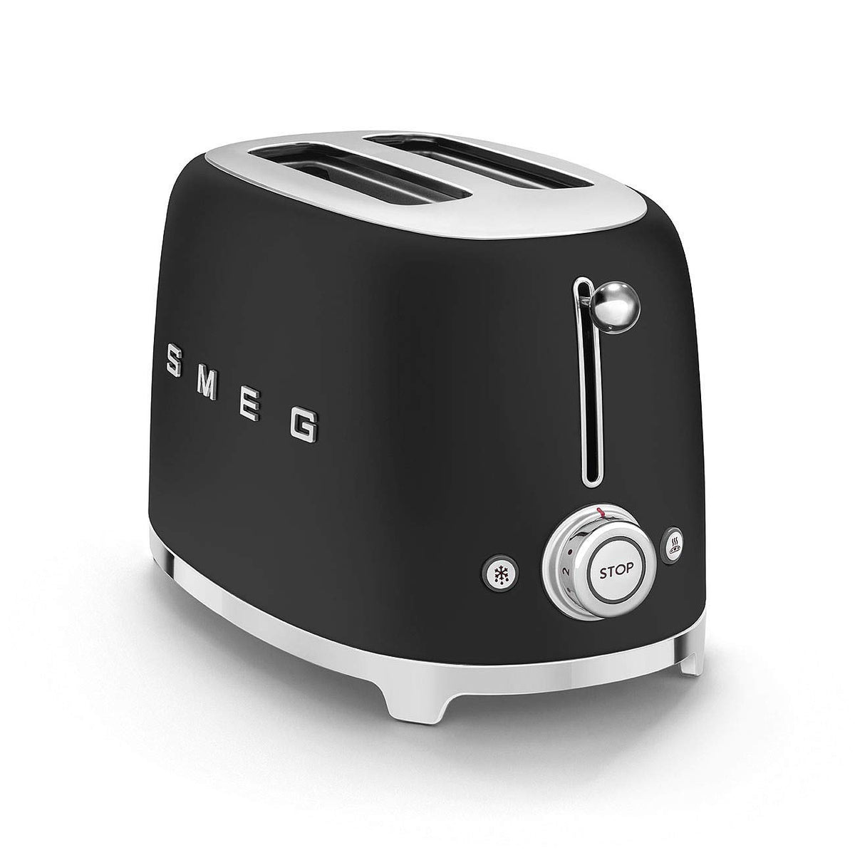 Smeg TSF01MLMEU Toaster 2 Scheiben, 6 Bräunungsstufen, Auftau-/Bagel-Funktion, 950W