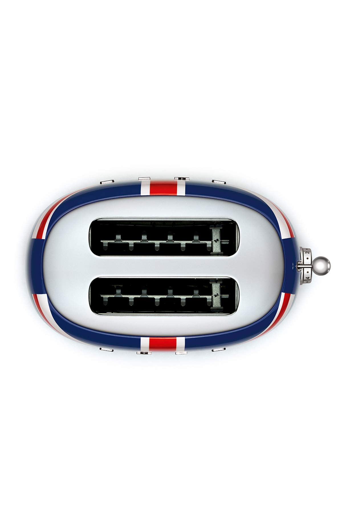 Smeg TSF01MLMEU Toaster 2 Scheiben, 6 Bräunungsstufen, Auftau-/Bagel-Funktion, 950W