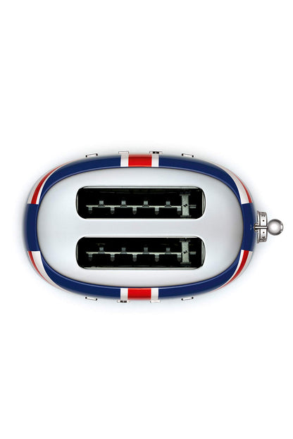 Smeg TSF01MLMEU Toaster 2 Scheiben, 6 Bräunungsstufen, Auftau-/Bagel-Funktion, 950W