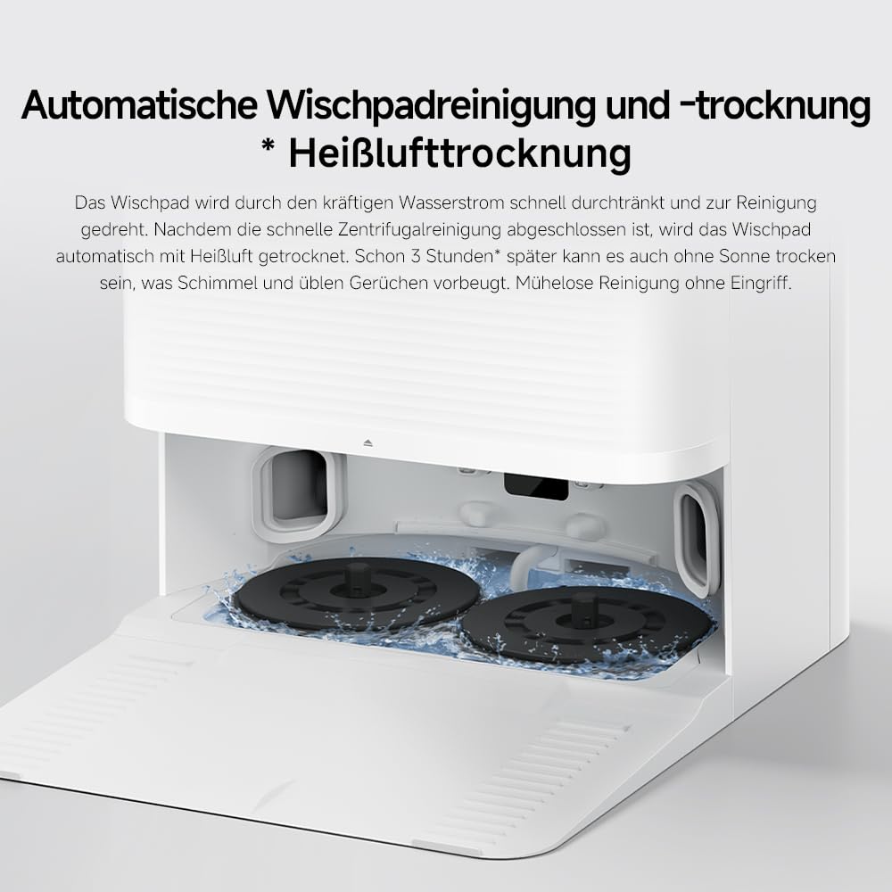 XIAOMI H50 Pro Saugroboter mit Wischfunktion, 15.000 Pa, ausfahrbarer Arm