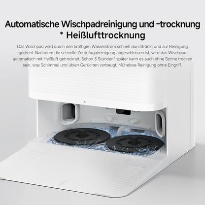 XIAOMI H50 Pro Saugroboter mit Wischfunktion, 15.000 Pa, ausfahrbarer Arm