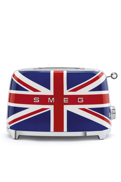 Smeg TSF01MLMEU Toaster 2 Scheiben, 6 Bräunungsstufen, Auftau-/Bagel-Funktion, 950W