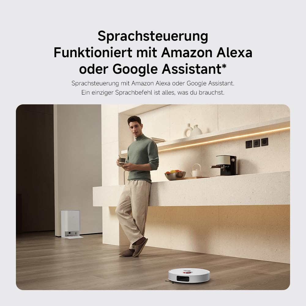 XIAOMI H50 Pro Saugroboter mit Wischfunktion, 15.000 Pa, ausfahrbarer Arm