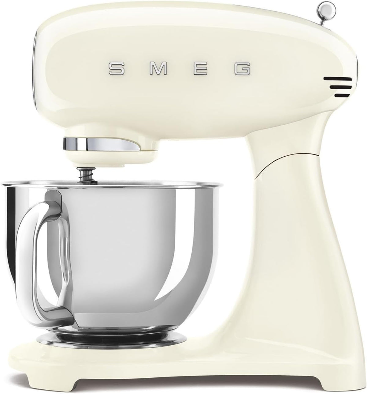 Smeg SMF03CREU Küchenmaschine 800W, Planetenrührwerk, 10 Geschwindigkeitsstufen, 4,8L Edelstahlschüssel