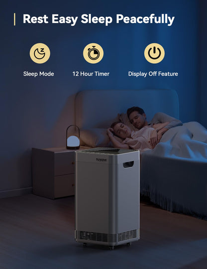 Nuwave OxyPure Zero Plus Luftreiniger für bis zu 298 m², 105W Motor