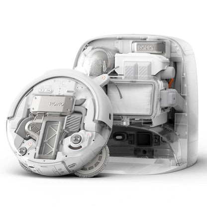 DJI ROMO S Saugroboter mit Wischfunktion, 25.000 Pa Saugkraft