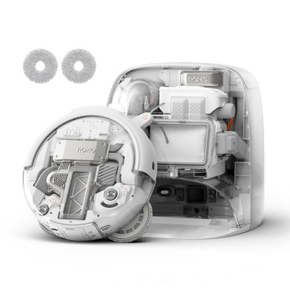 DJI ROMO S Saugroboter mit Wischfunktion, 25.000 Pa Saugkraft