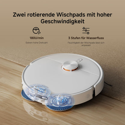 XIAOMI H50 Pro Saugroboter mit Wischfunktion, 15.000 Pa, ausfahrbarer Arm
