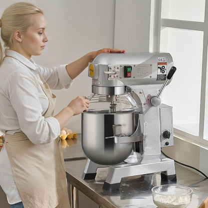 VEVOR Kommerzieller Küchenmixer, 14 l kommerzieller Standmixer mit 3 einstellbaren Geschwindigkeiten